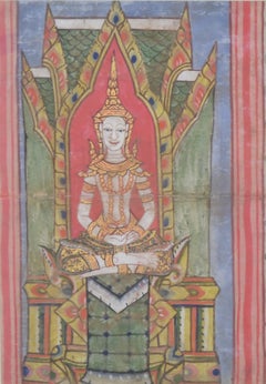 Miniatures with Text from the "Legend of Phra Malai"