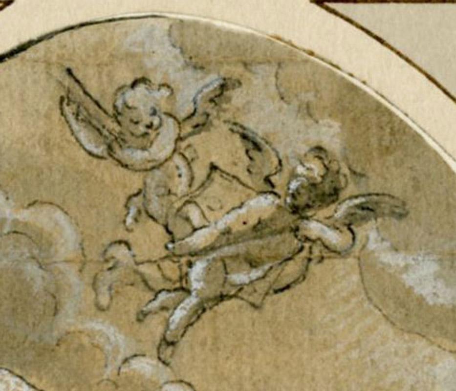 Ein Paar ovale Zeichnungen für Ovid, Metamophoses im Angebot 1