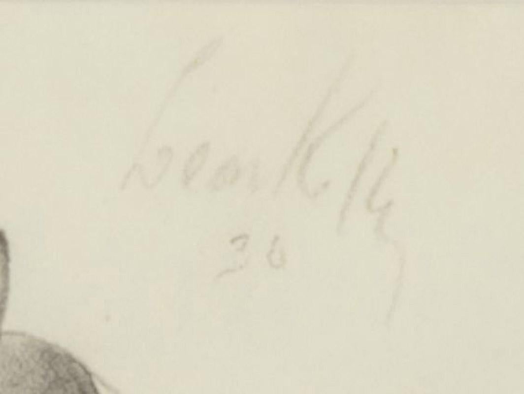 Sans titre
Graphite sur papier, 1930
Signé et daté en haut à droite (voir photo)
Exposé : Francis Nauman, Leon Kelly : Draftsman Extraordinaire, New York, 4 avril - 23 mai 2014. (label)
Condit : Excellent
Feuille : 11 x 8 1/2