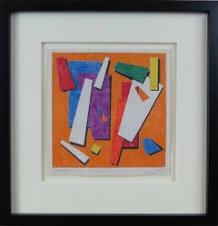 Preliminary drawing for the painting entitled Trapezoids