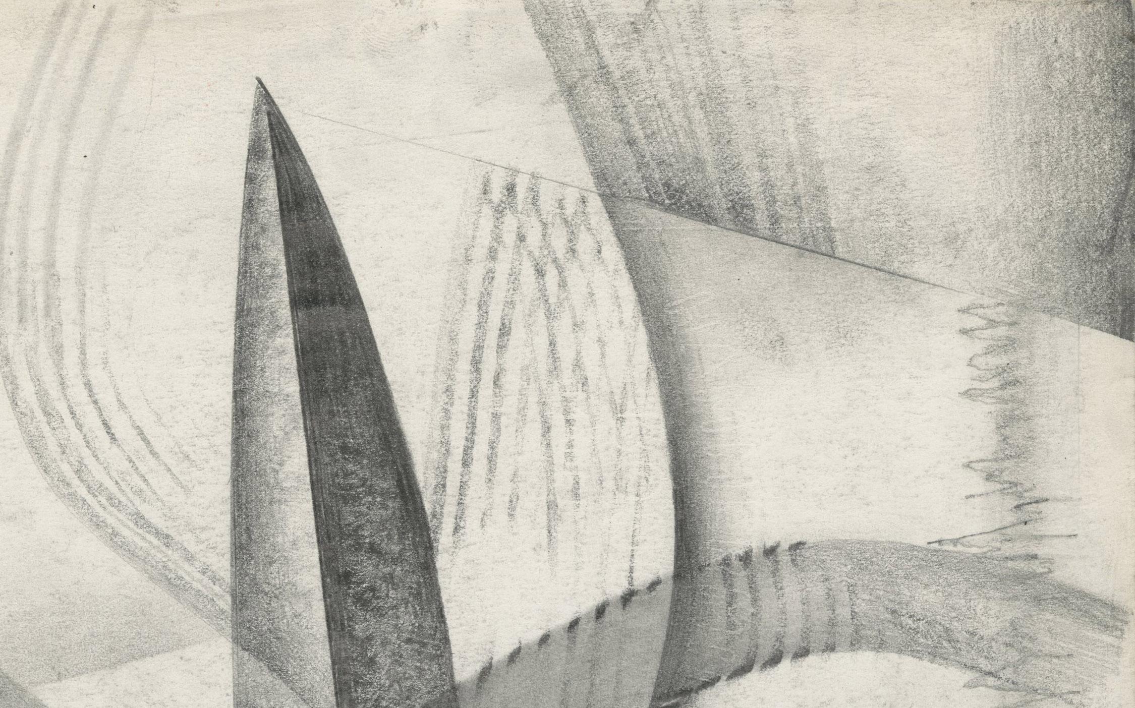 Abstraktion ohne Titel – Art von Medard P. Klein