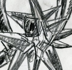 Preliminary drawing for the sculpture Diadem