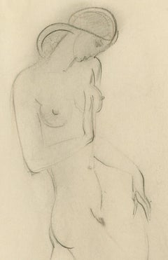 Untitled (Standing Female Nude)