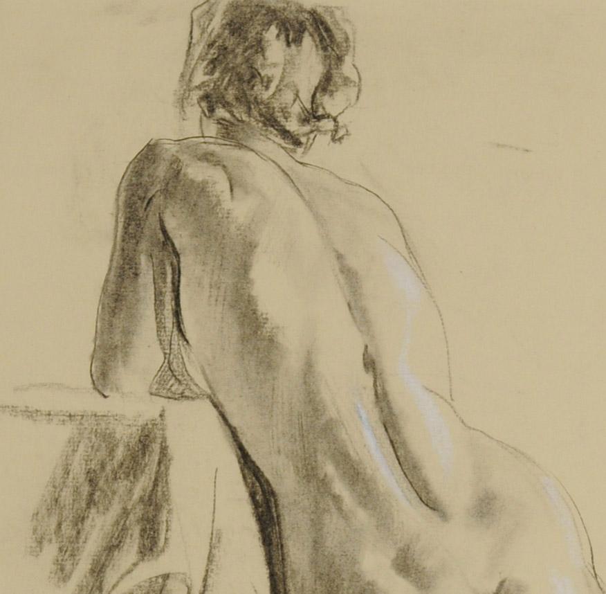Standing Nude - American Modern Art by Henry Keller