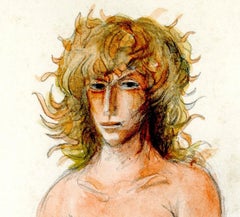 Seated Female Nude (Devora)