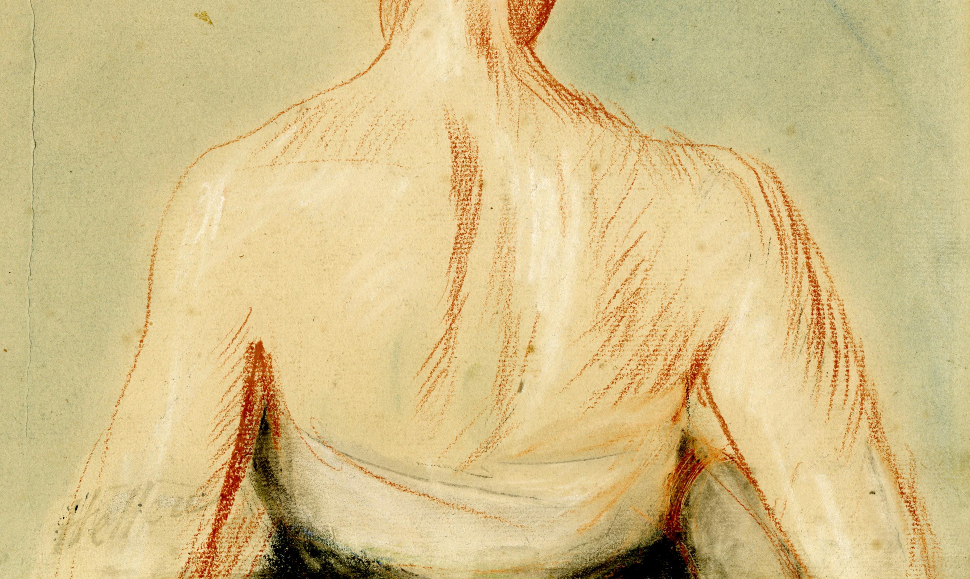 disegni donne di spalle