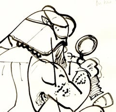 Hells Angel on his Hog