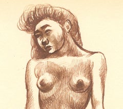Standing Female Nude