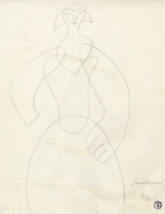 Senza titolo (Donna in piedi)