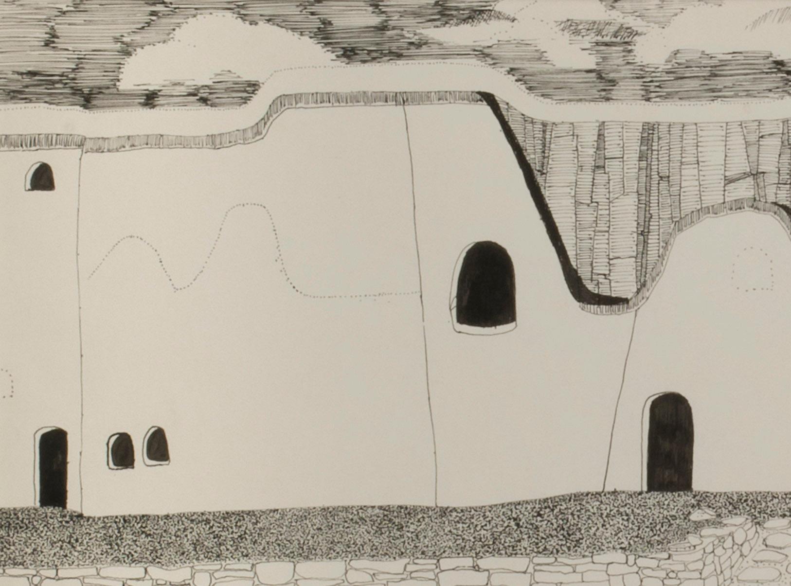 untitled (Pueblo) - Art by Virginia Dehn