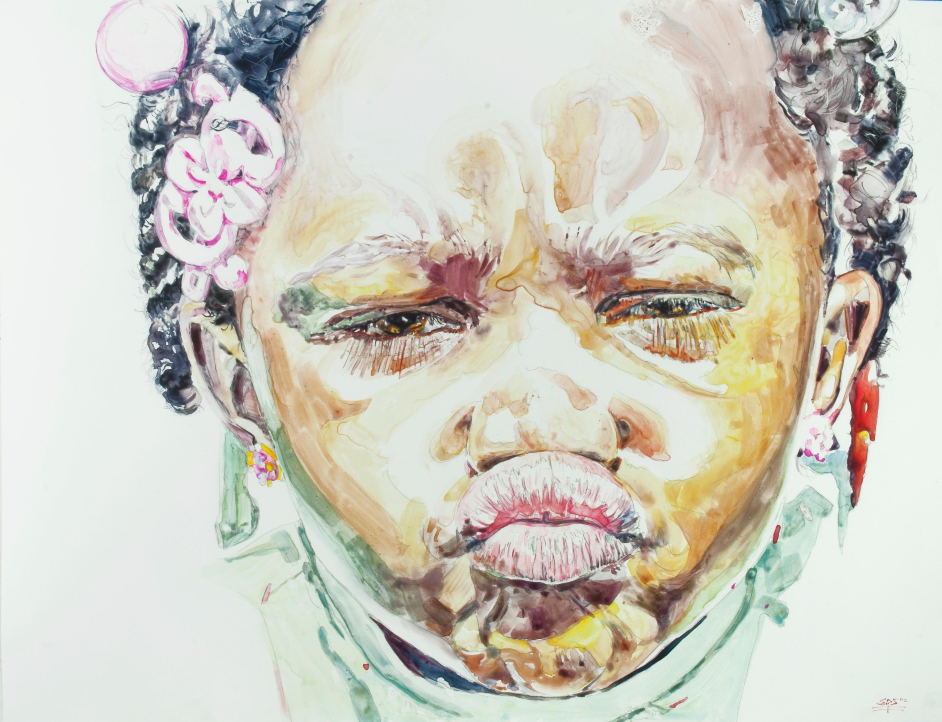 Figurative Art Darius Steward - Moments volés, Attitude, Angle #1