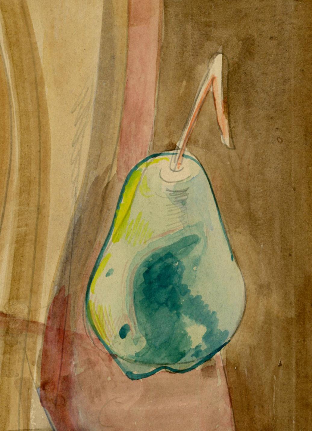 Stillleben mit Tromp L'Oeil (Amerikanische Moderne), Art, von William Sommer