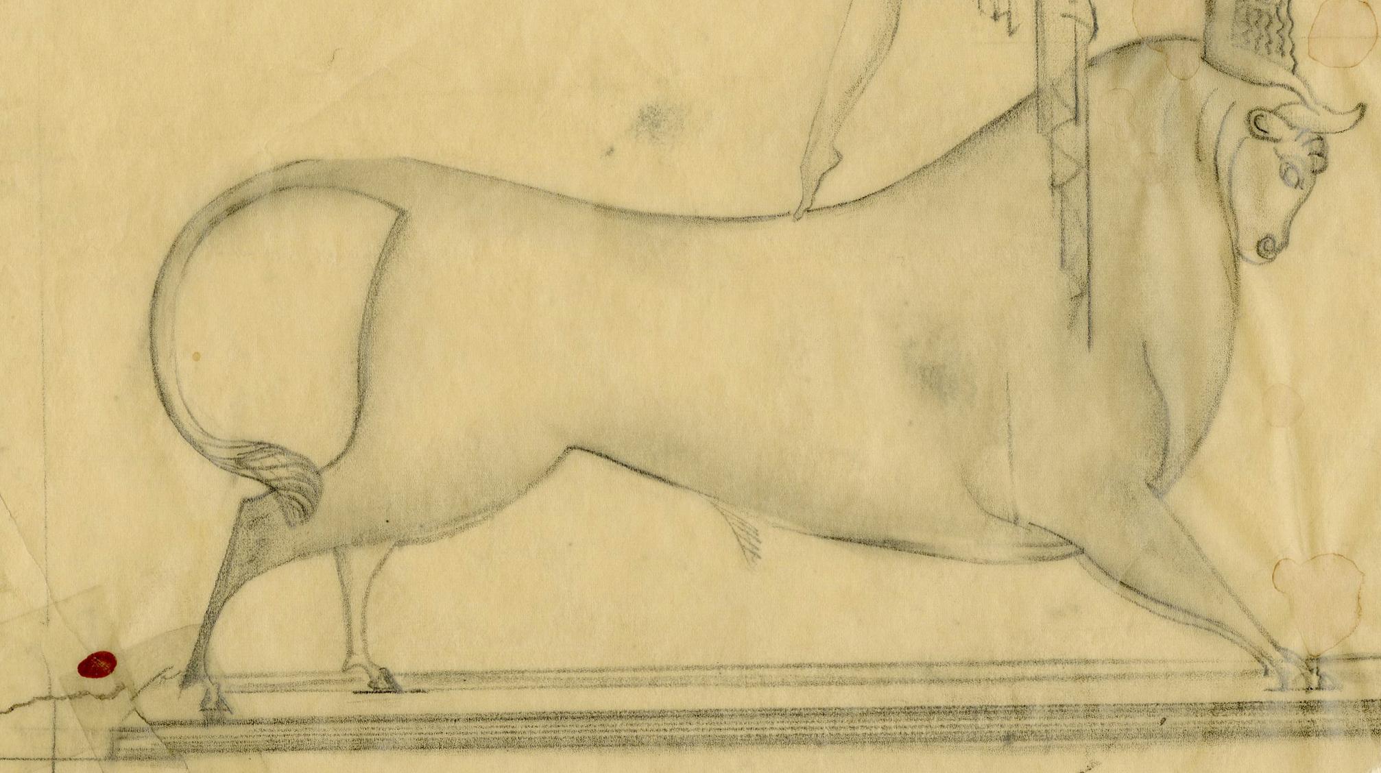 Vorstudie für Kretische Tänzerin Bronze (Beige), Nude, von Boris Lovet-Lorski