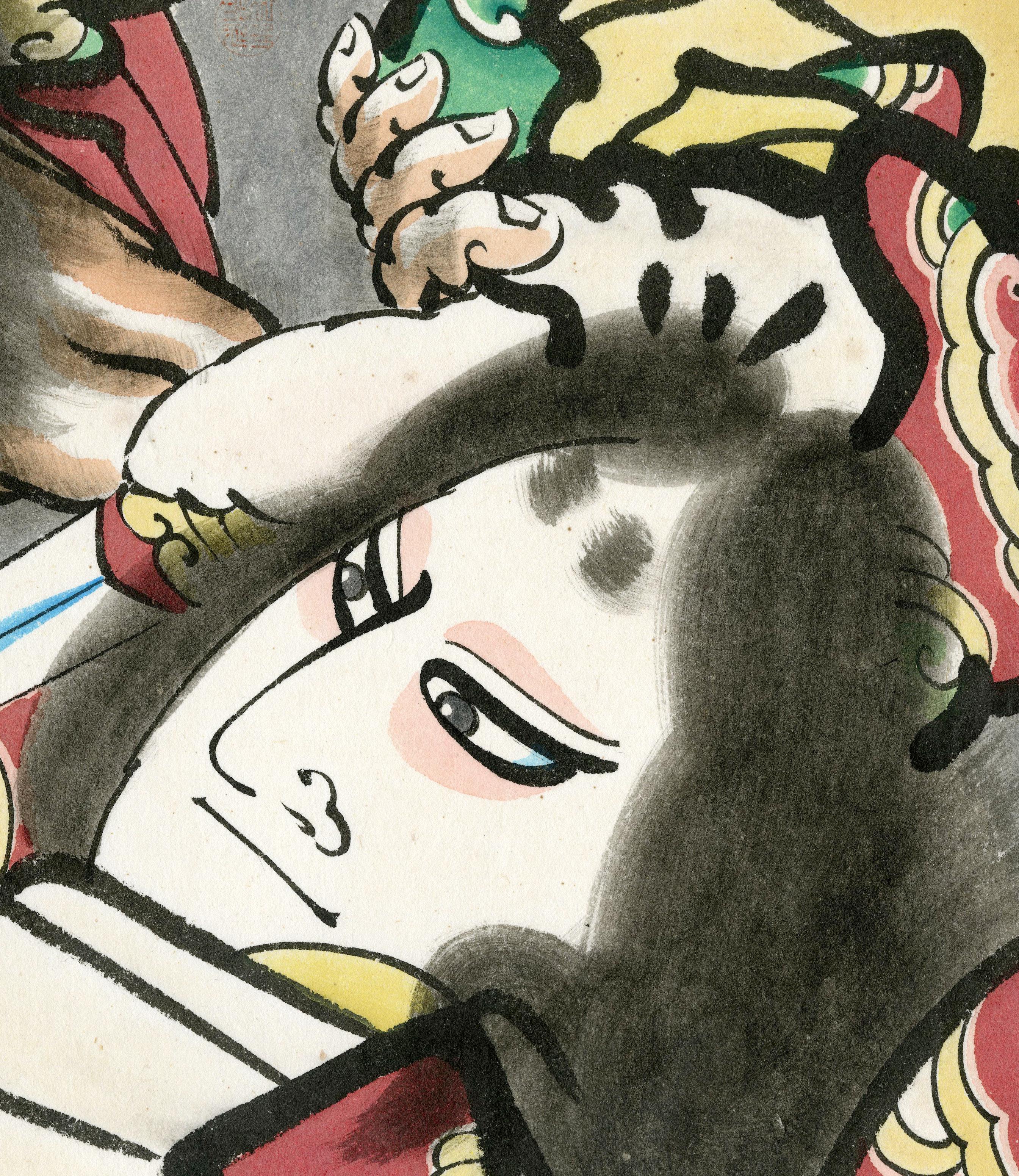 Yamato Takeru (Moderne), Art, von Anonymous Japanese Artist 
