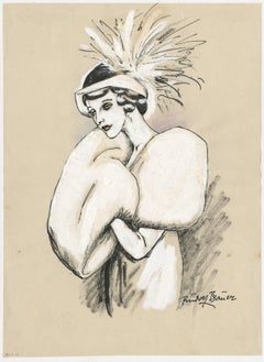 Femme en fourrure