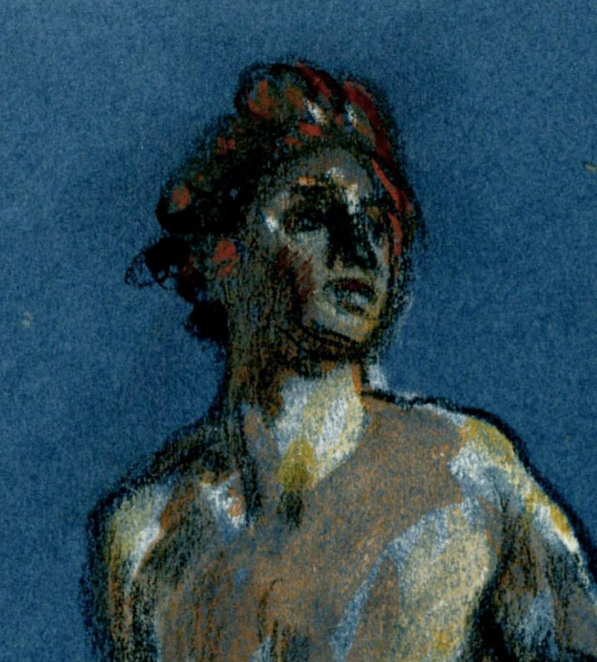 Étude d'un modèle indien - Art de Arthur B. Davies