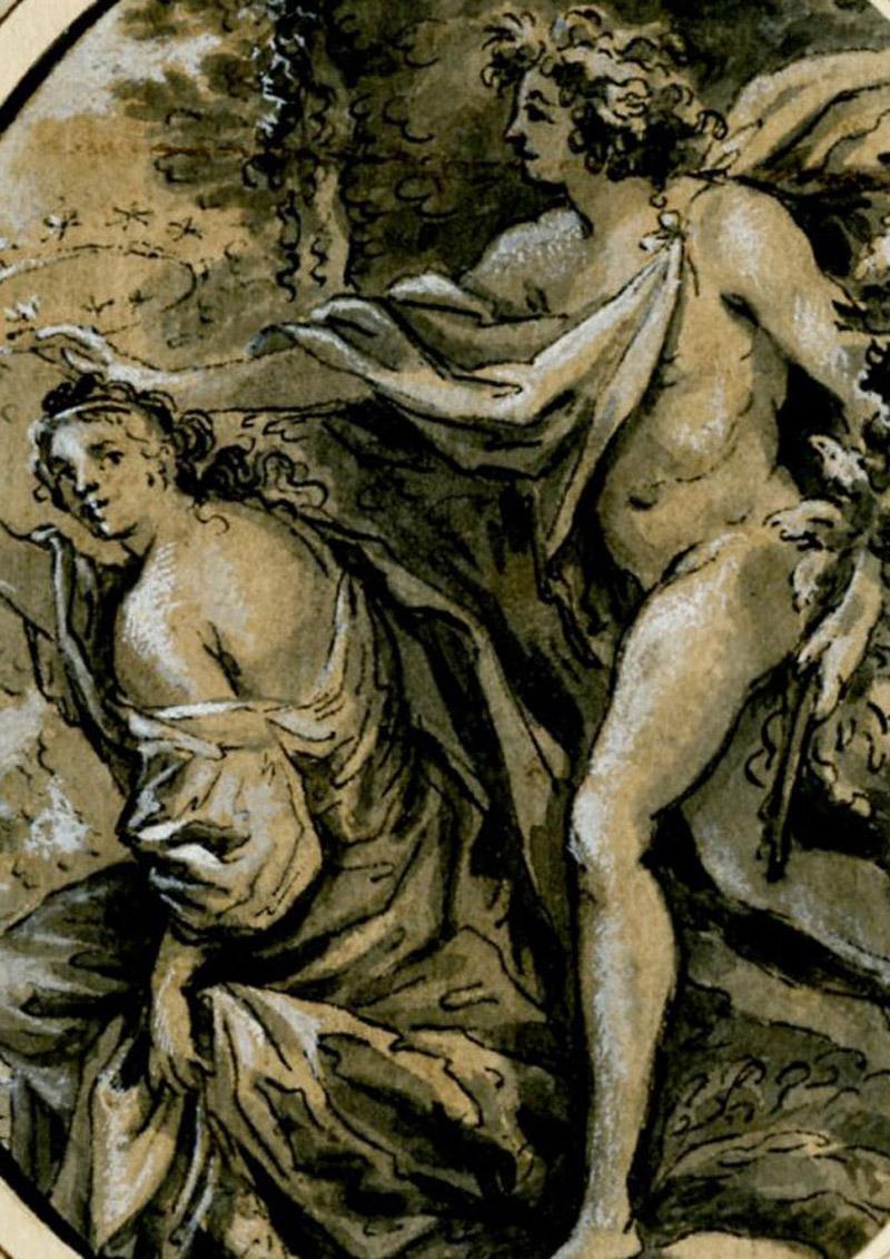 Ein Paar ovale Zeichnungen für Ovid, Metamophoses im Angebot 4