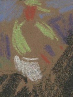 untitled (polo player on horseback)