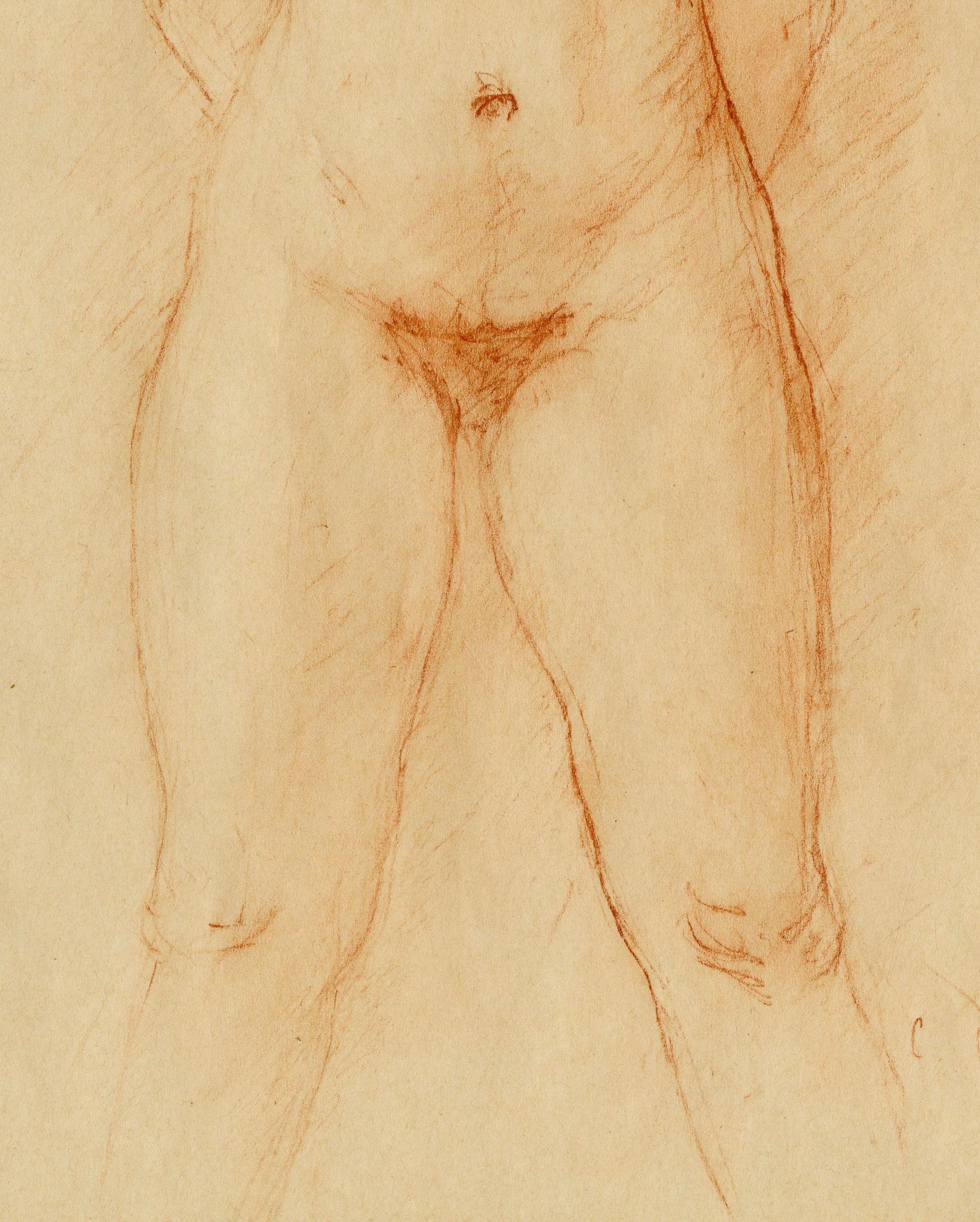 Nu (Stehender weiblicher Akt) (Post-Impressionismus), Art, von Charles Despiau