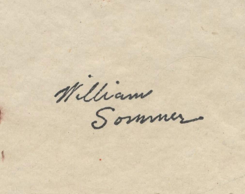 Kopf einer jungen Frau mit blondem Haar
Aquarell auf Papier, montiert auf einem Träger aus Hadernpapier, um 1930
Unterzeichnet mit dem Nachlassstempel B
Provenienz: Nachlass des Künstlers
                      Edward Sommer (sein Sohn)
             