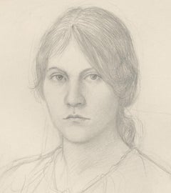 Senza titolo (Giovane donna seduta)