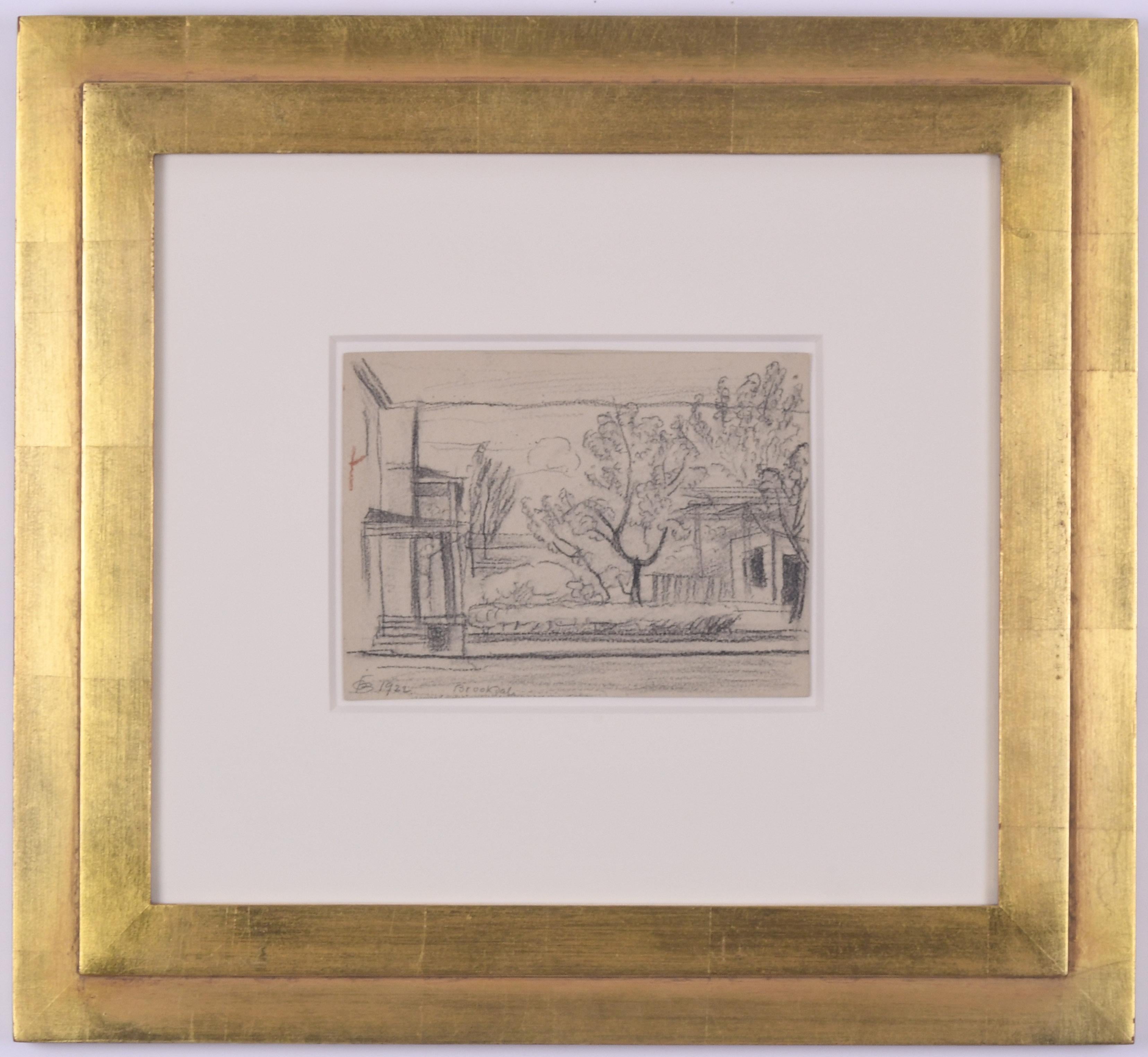 Landscape Art de Oscar Florianus Bluemner - Brookdale, Nueva Jersey