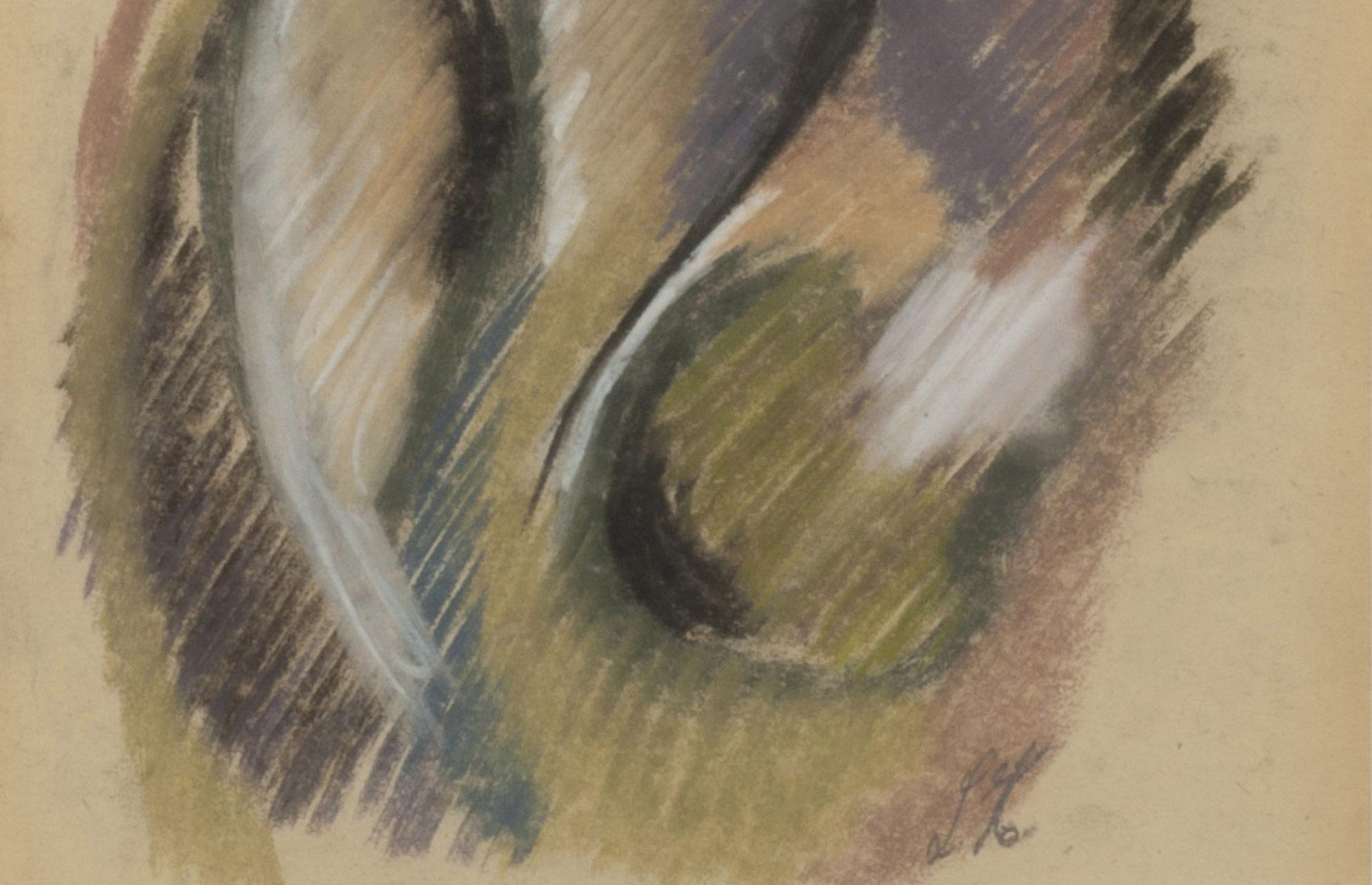 Sans titre - Modernisme américain Art par Leon Kelly