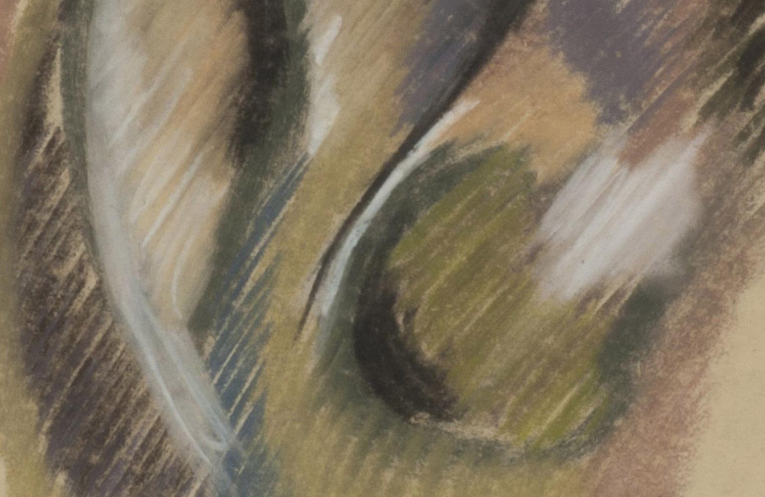 Sans titre
Pastel sur papier, 1922
Initialisé en bas à droite (voir photo)
Exposé : Francis Nauman, Leon Kelly : Draftsman Extraordinaire, New York, 4 avril - 23 mai 2014. 
Condit : Excellent
Feuille : 10 1/8 x 8 7/8