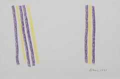 Sin título (morado y amarillo)