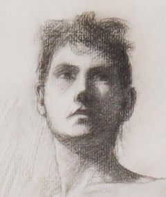 Standing Female Academic Nude Drawing