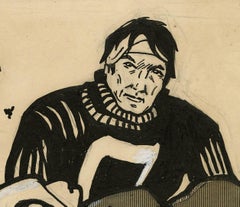 Football Hero, American Ashcan, George Bellows, 1905