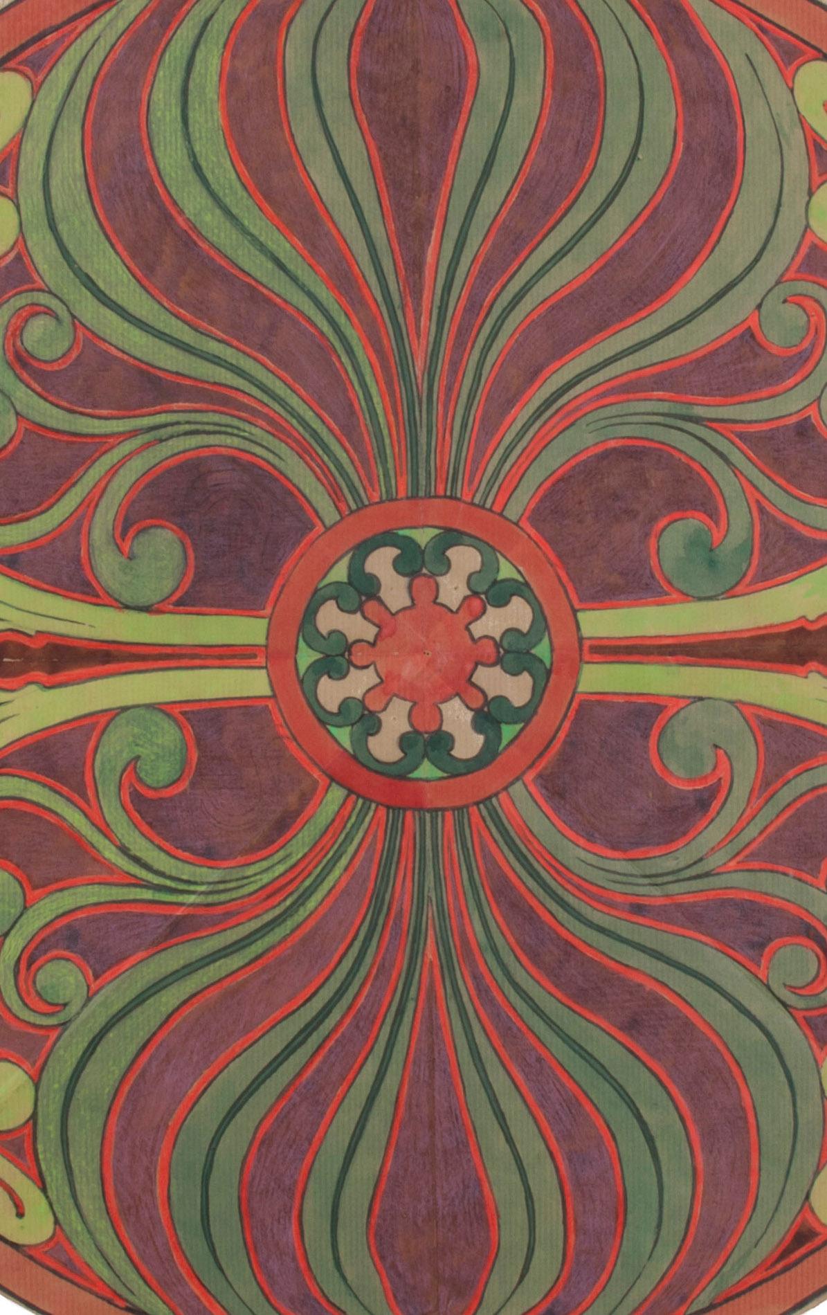 Untitled Art Nouveau Rondelle 2