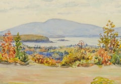 untitled (Maine Landscape across Mt. Desert Narrows)