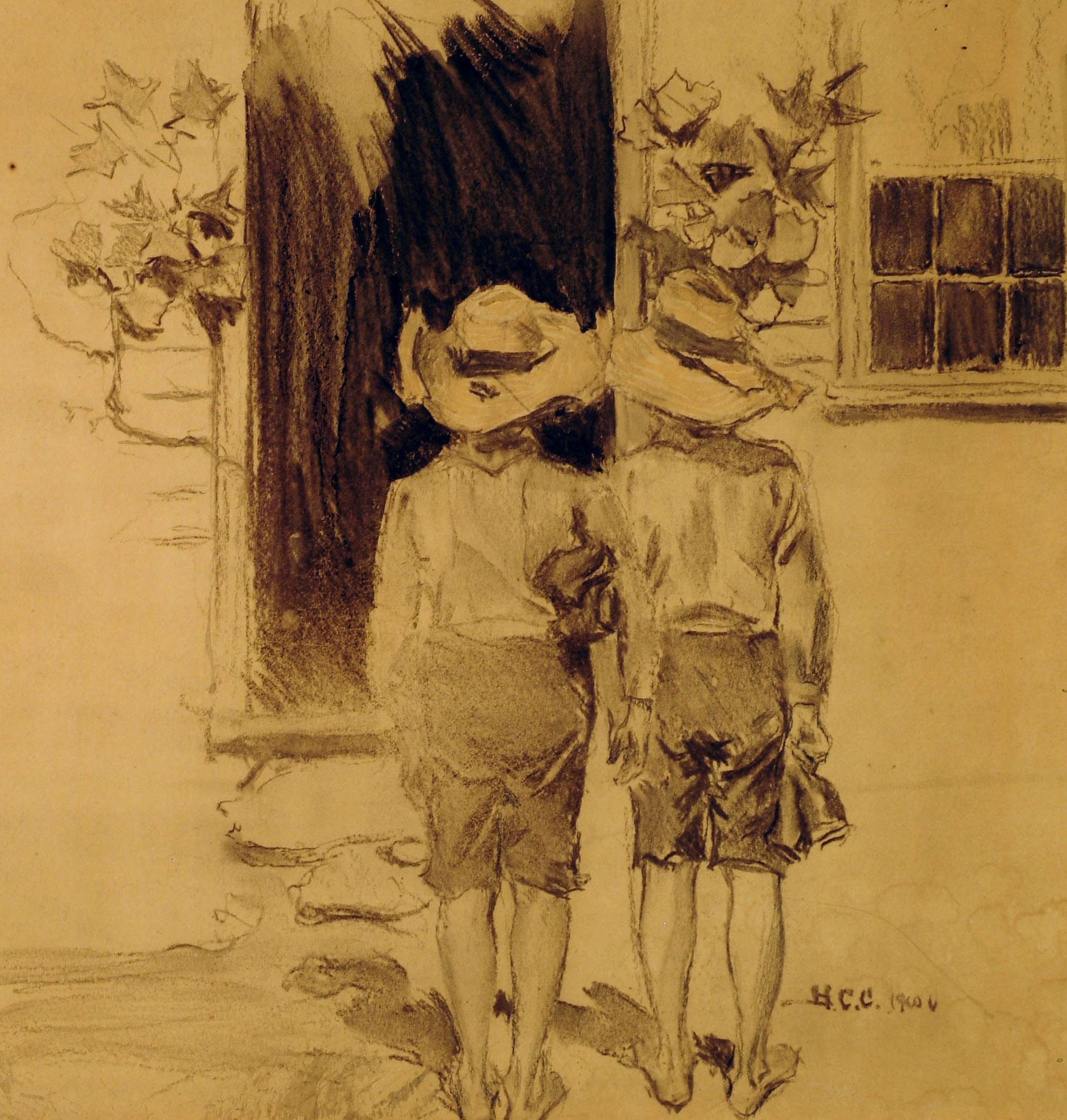 „Und war es nicht gut, für einen Jungen, in die alte Tante Mary zu gehen“ (Amerikanischer Impressionismus), Art, von Howard Chandler Christy
