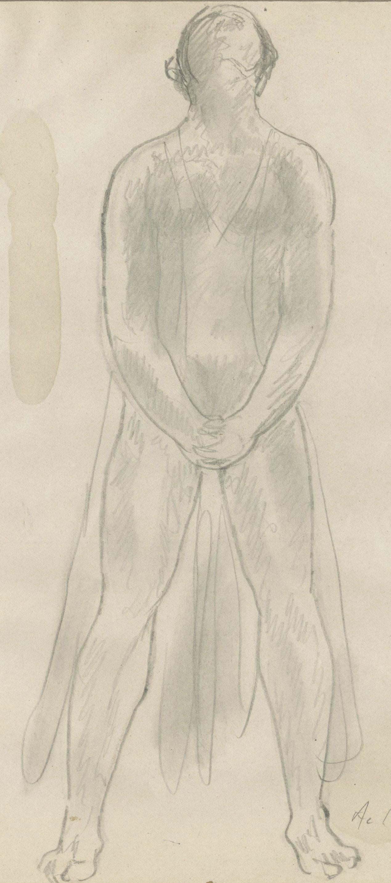Isadora Duncan - American Modern Art by Abraham Walkowitz
