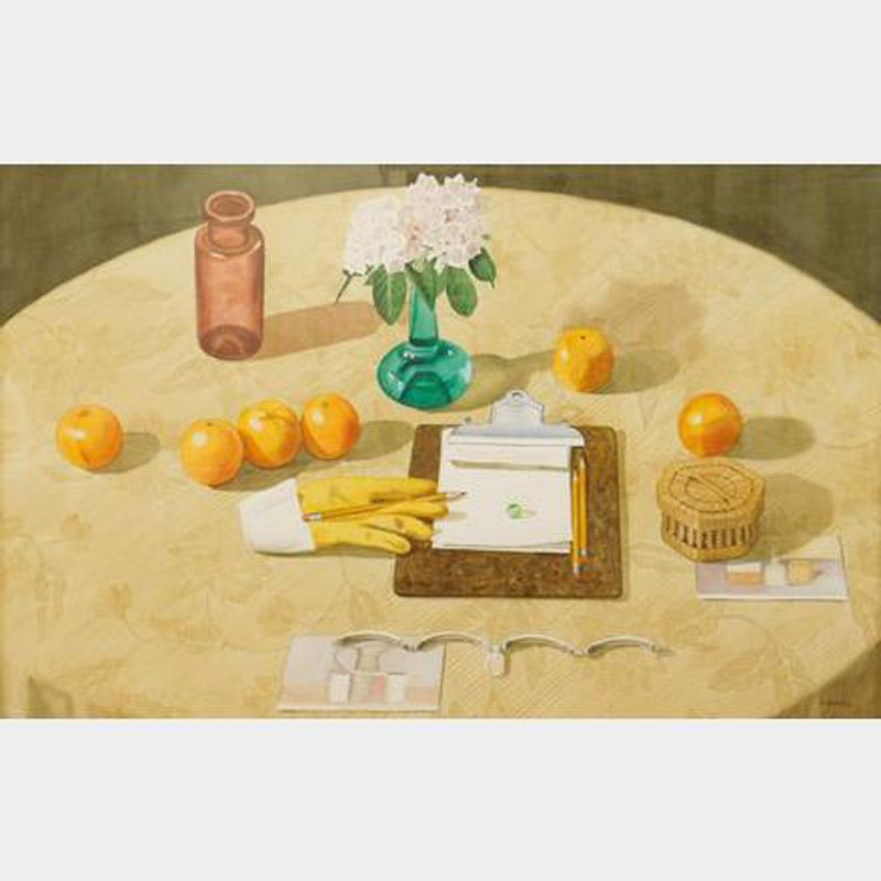 Hommage an Morandi – Art von Phyllis Sloane