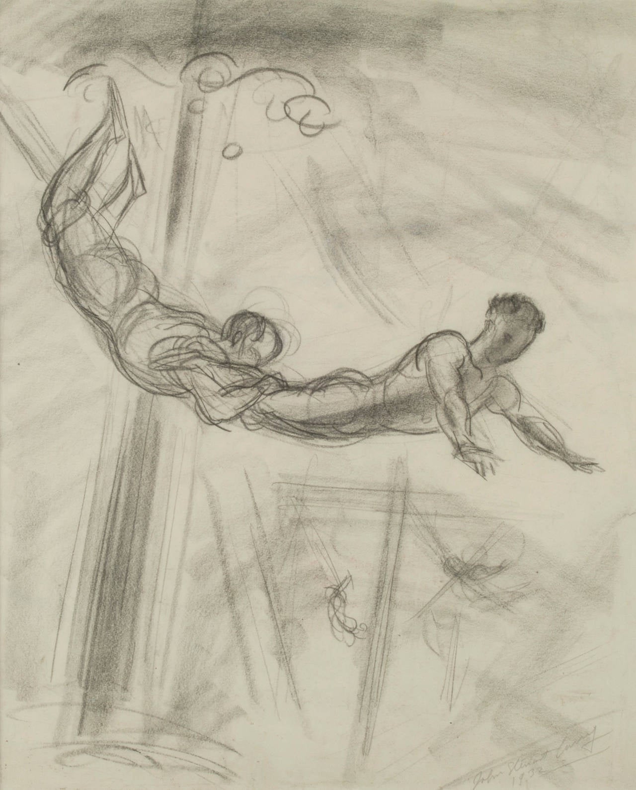 Untitled (Study for The Aerialists)