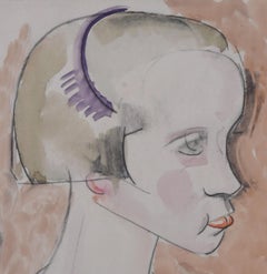 Girl in Profile