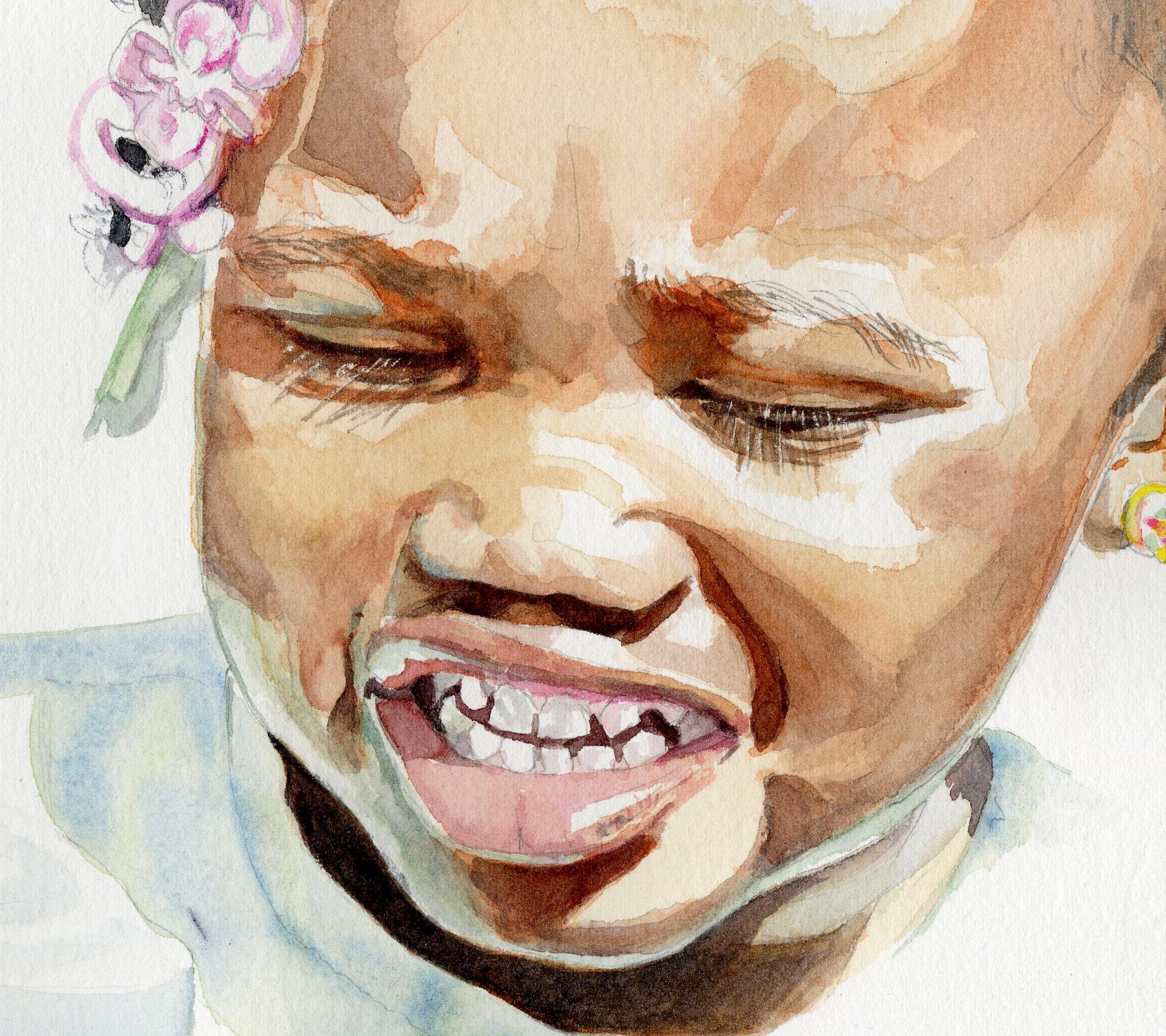 Stolen Moments, Attitude Shift #2    (Emily with Sippy Cup) - Art by Darius Steward