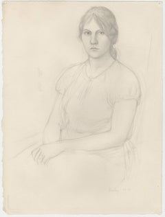 Vintage Untitled (Seated Young Woman)