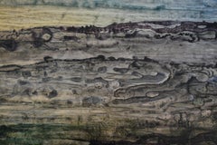 Noon - Abstract, Landscape Painting, 21st Century, Acrylic, Blue, Gogi Gelantia