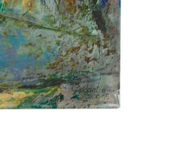 Youth - painting, acrylic, canvas, blue, yellow, nude, female, 21st century