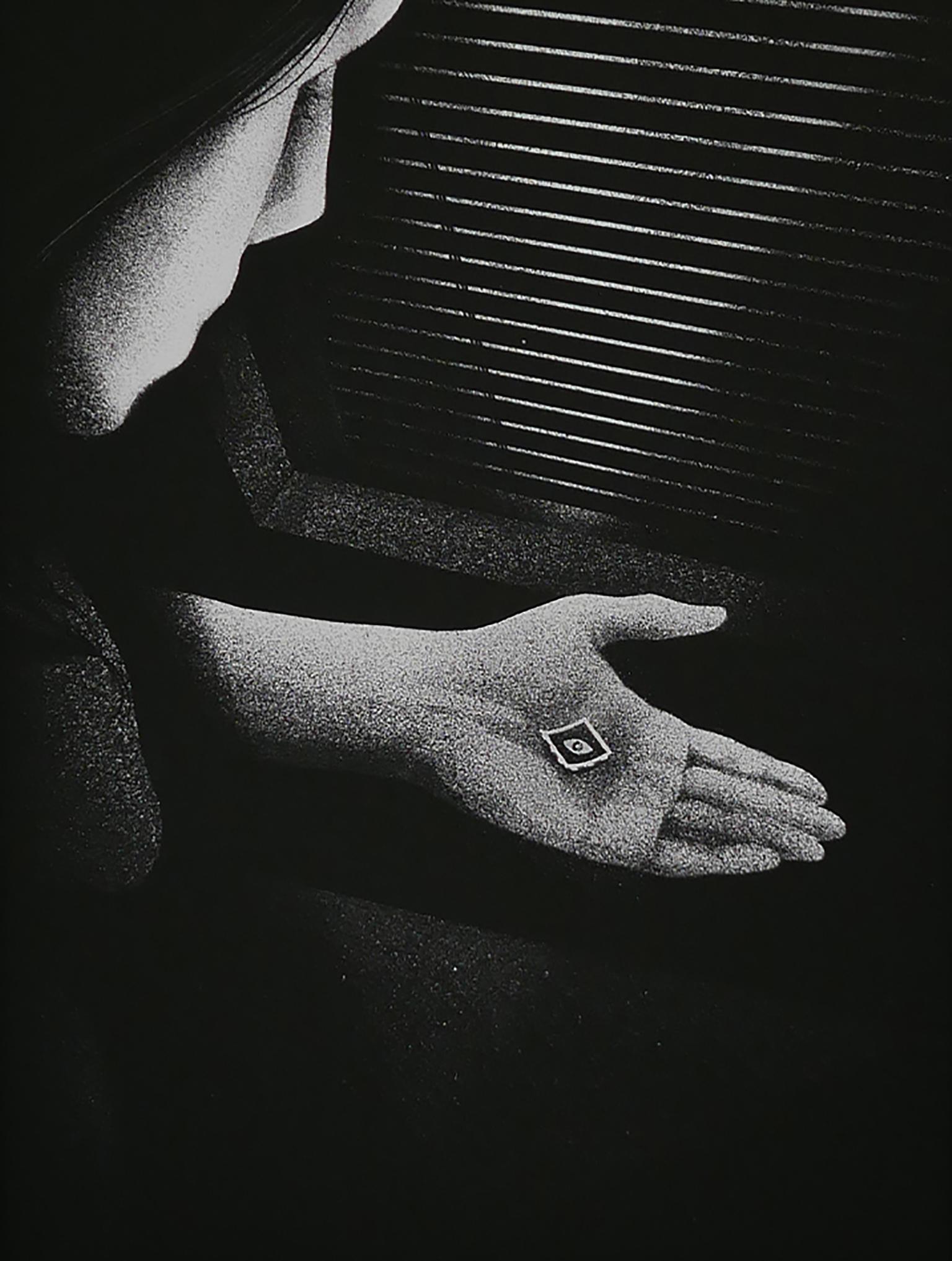 Daniel Stolle Figurative Print - Angst I - Illustration, digital, black and white, print, editorial, series