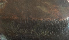 Fish Sculpture, Plaster with Bronze Patina, Black Woman Sculptor, Signed