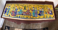 Persian Tile Mural, In Style of the Safavid period, Qajar period, Reproduction