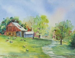 Farm at Stover Mill, Bucks County, Pennsylvania, Regional American Landscape