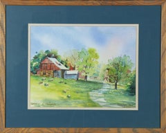 Farm at Stover Mill, Bucks County, Pennsylvania, Regional American Landscape