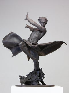 Coderch & Malavia. Liber. Bronze figurative sculpture. 