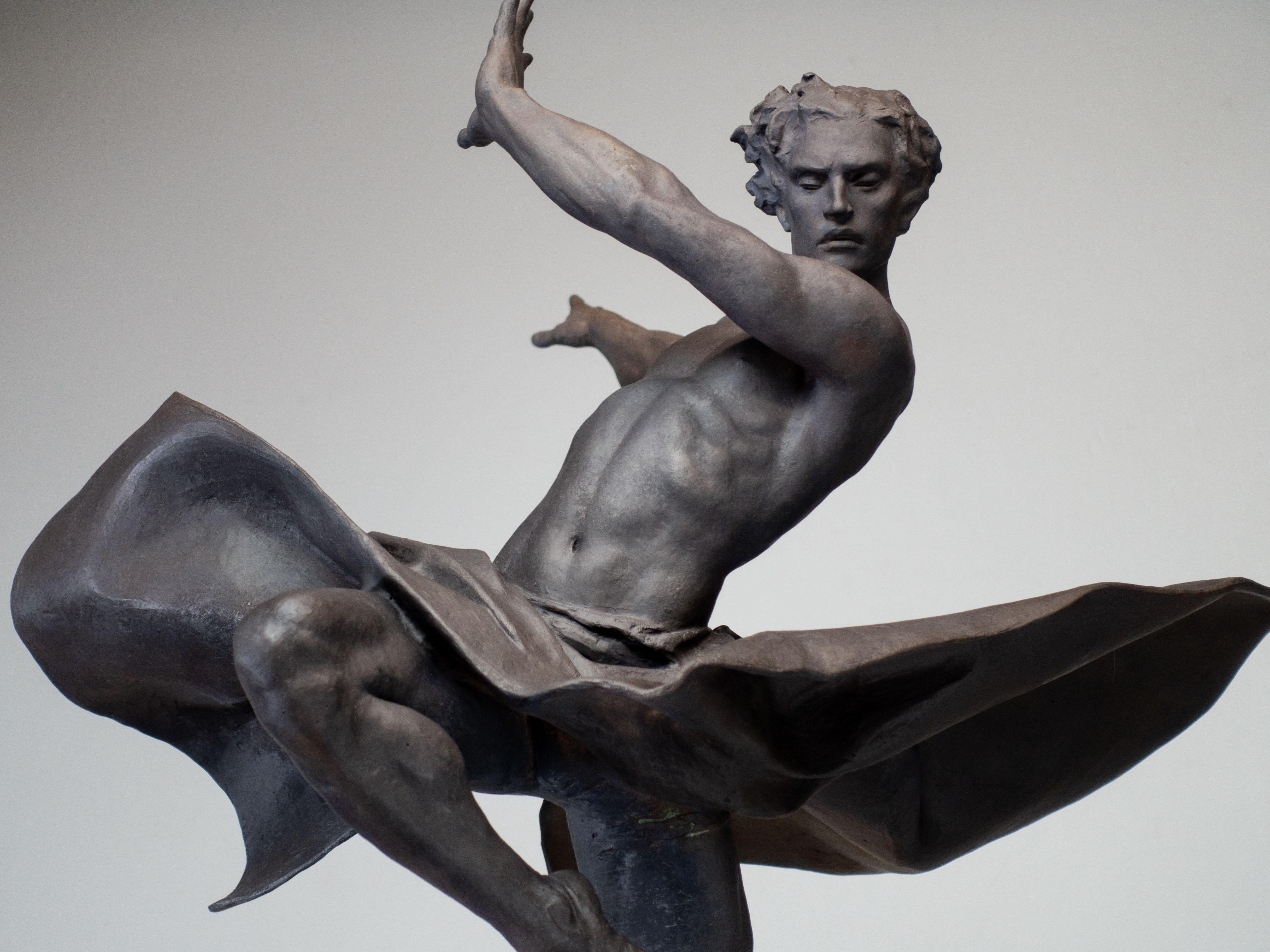 Coderch & Malavia. Liber. Bronze figurative sculpture.  For Sale 1
