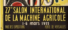 Paris 27e Salon International affiche originale vintage